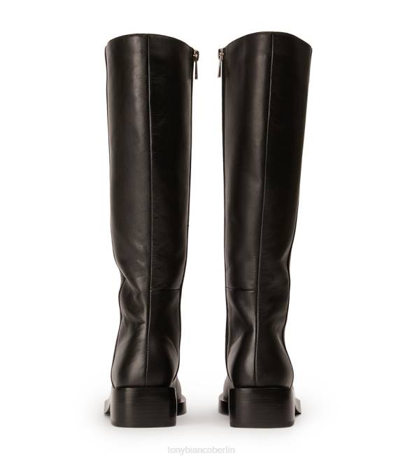 kniehohe Stiefel| de Tony Bianco Frauen Torres-Kalbsstiefel schwarze Komo 4624414